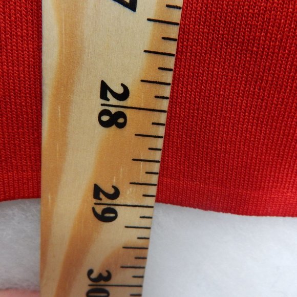 Exclusively Misook Womens Black & Red  Knit Open Front Sweater Washable Size M - Picture 7 of 9